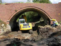 digger at rucks bridge