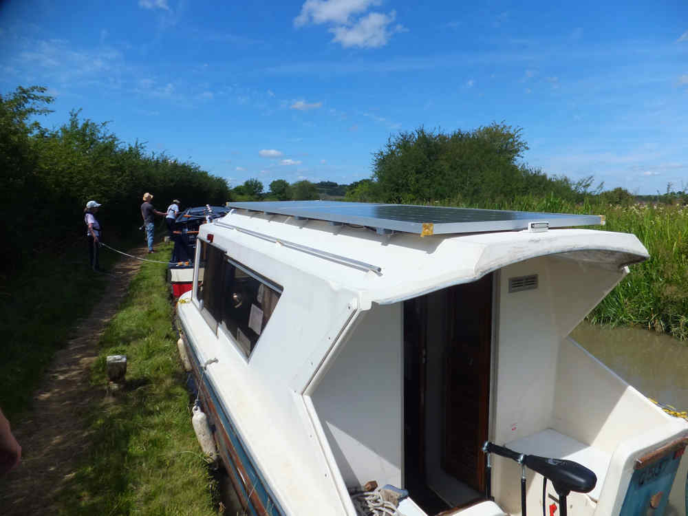 Napton Lock queue 2020